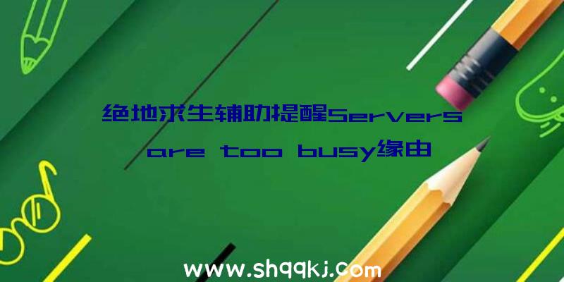 绝地求生辅助提醒Servers